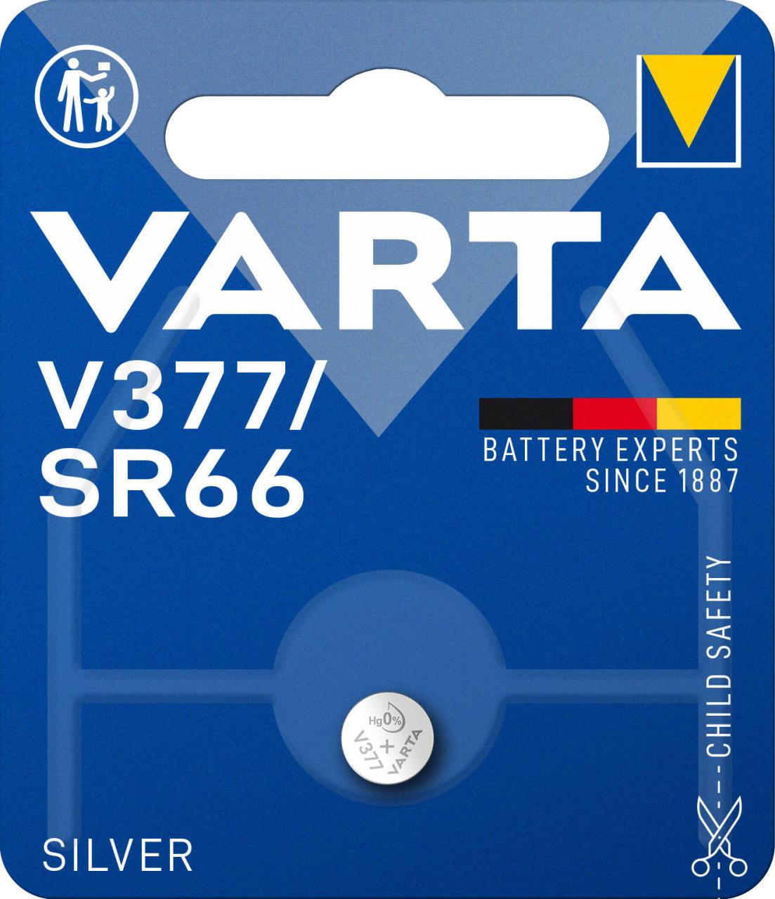 VARTA Knopfzelle Knopfzelle 1.55 V von Varta