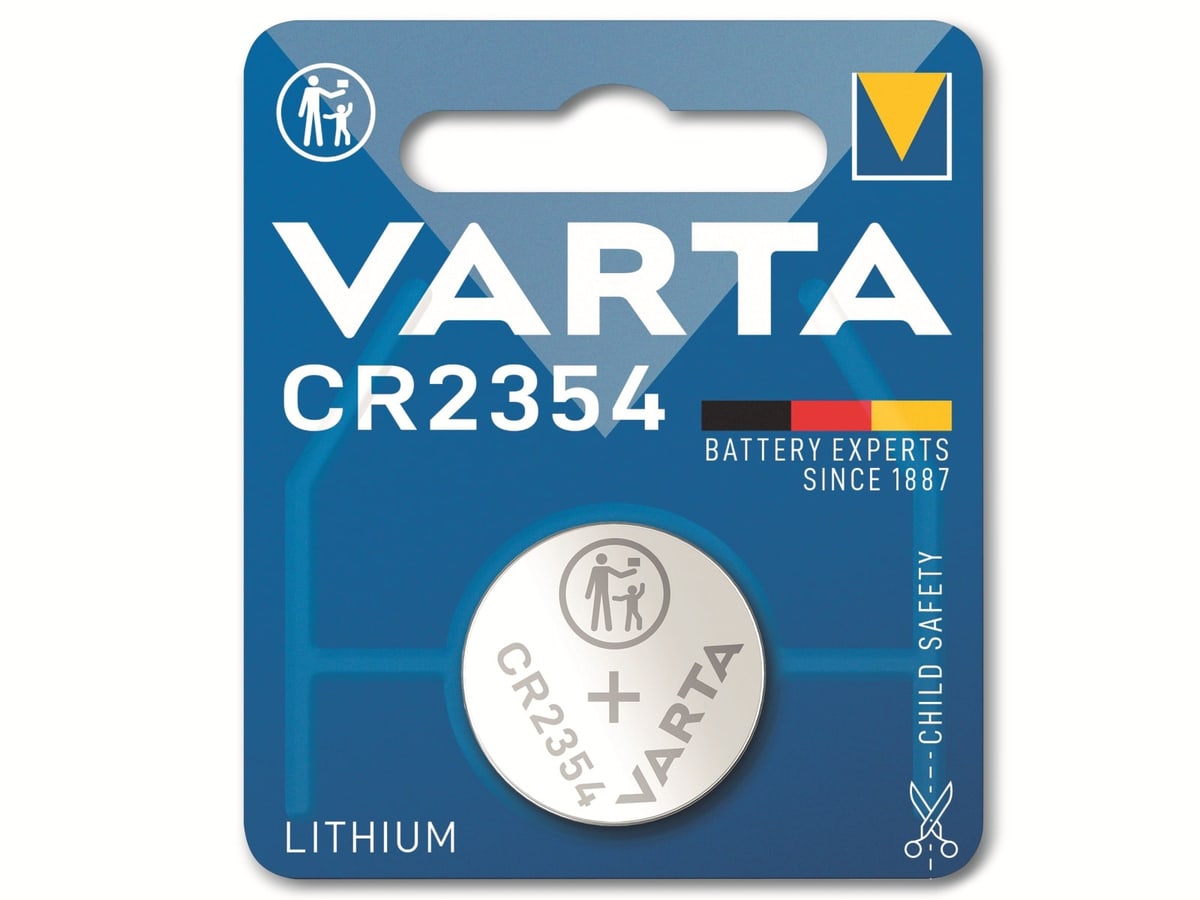 VARTA Knopfzelle Lithium, CR2354, 3V 1 Stück von Varta