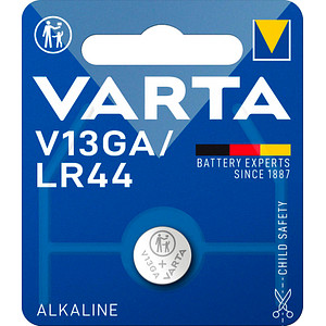 VARTA Knopfzelle V 13 GA/LR44 1,5 V von Varta
