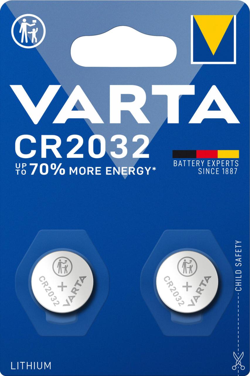 VARTA Knopfzellen Knopfzelle 3 V von Varta