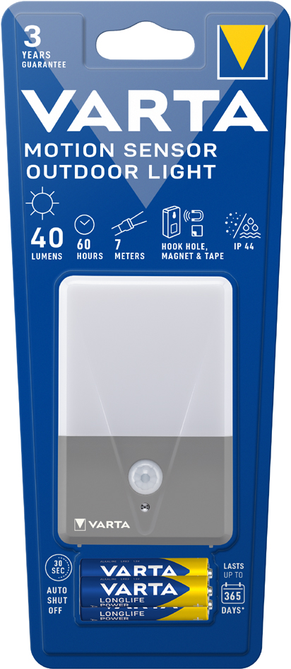 VARTA LED-Orientierungslicht Motion Sensor Outdoor Light VARTA LED-Orientierungslicht Motion Sensor Outdoor Light von Varta