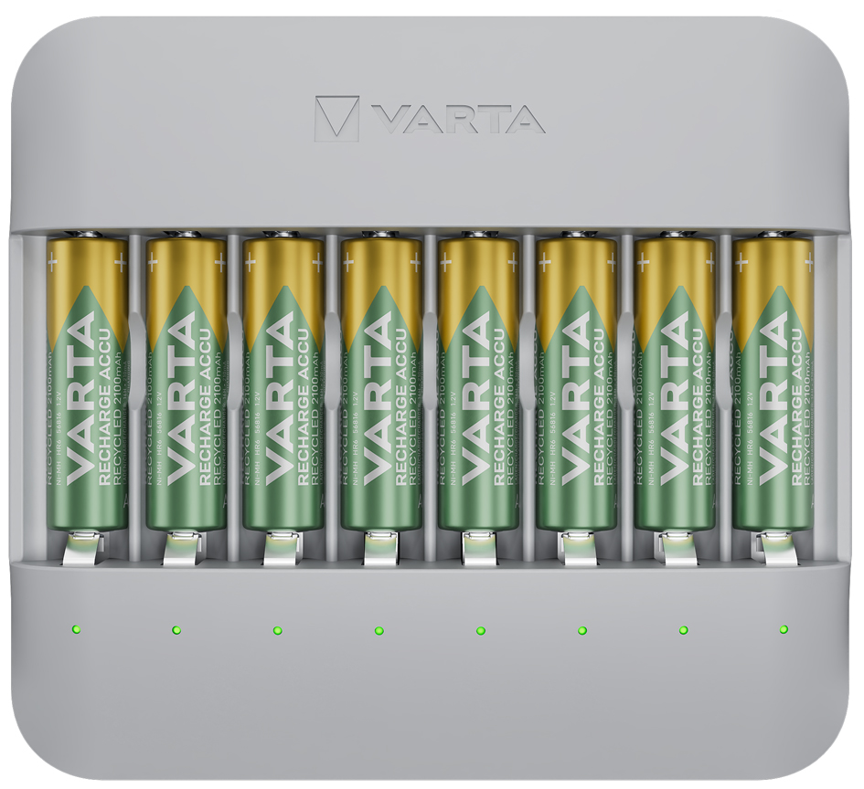 VARTA Ladegerät ECO Charger Multi Recycled, inkl. 8x AA VARTA Ladegerät ECO Charger Multi Recycled, inkl. 8x AA von Varta