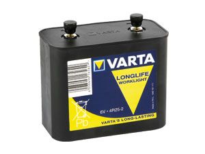 VARTA Laternenbatterie 4R25-2, 6 V-/19 Ah von Varta