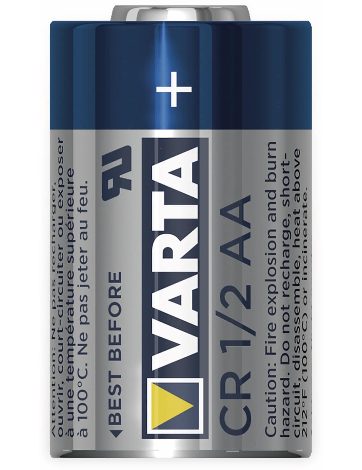 VARTA Lithium-Batterie CR1/2AA, 3 V-, 950 mAh VARTA Lithium-Batterie CR1/2AA, 3 V-, 950 mAh von Varta