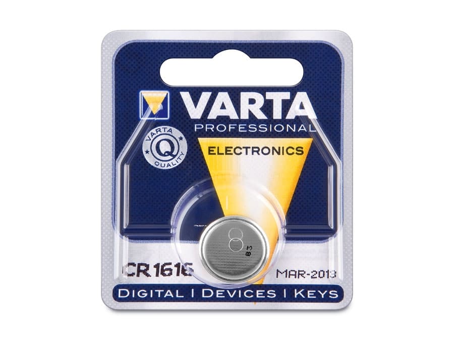 VARTA Lithium Knopfzelle CR1616 VARTA Lithium Knopfzelle CR1616 von Varta