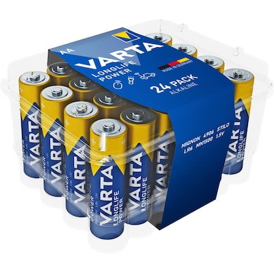 VARTA Longlife Power Batterie Mignon AA LR6 24er Big Box von VARTA AG