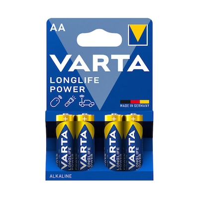 VARTA Longlife Power Batterie Mignon AA LR6 4er Blister von VARTA AG