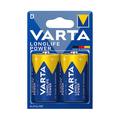 VARTA Longlife Power Batterie Mono D LR20 2er Blister von VARTA AG