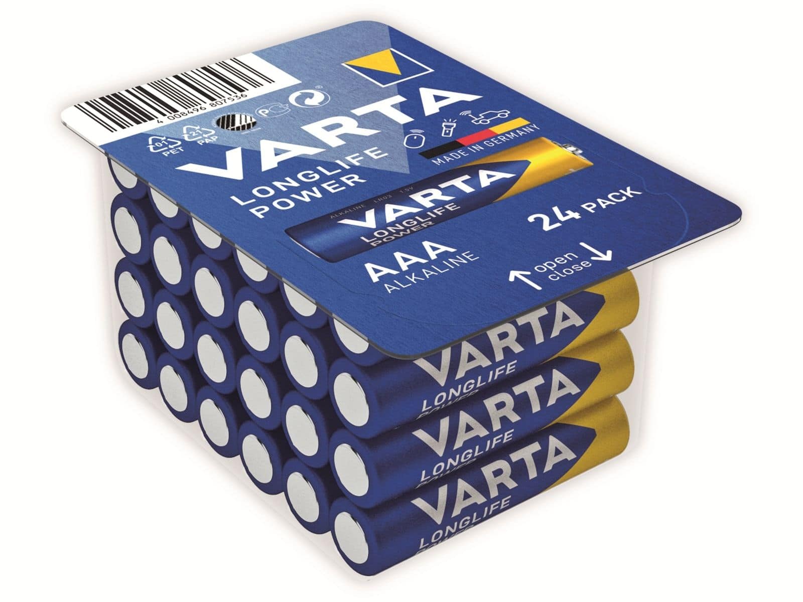 VARTA Micro-Batterie LONGLIFE POWER, 24er Box von Varta