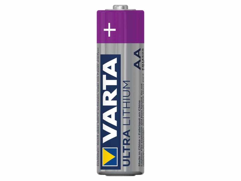 VARTA Mignon-Lithiumbatterie ULTRA, 4 Stück von Varta