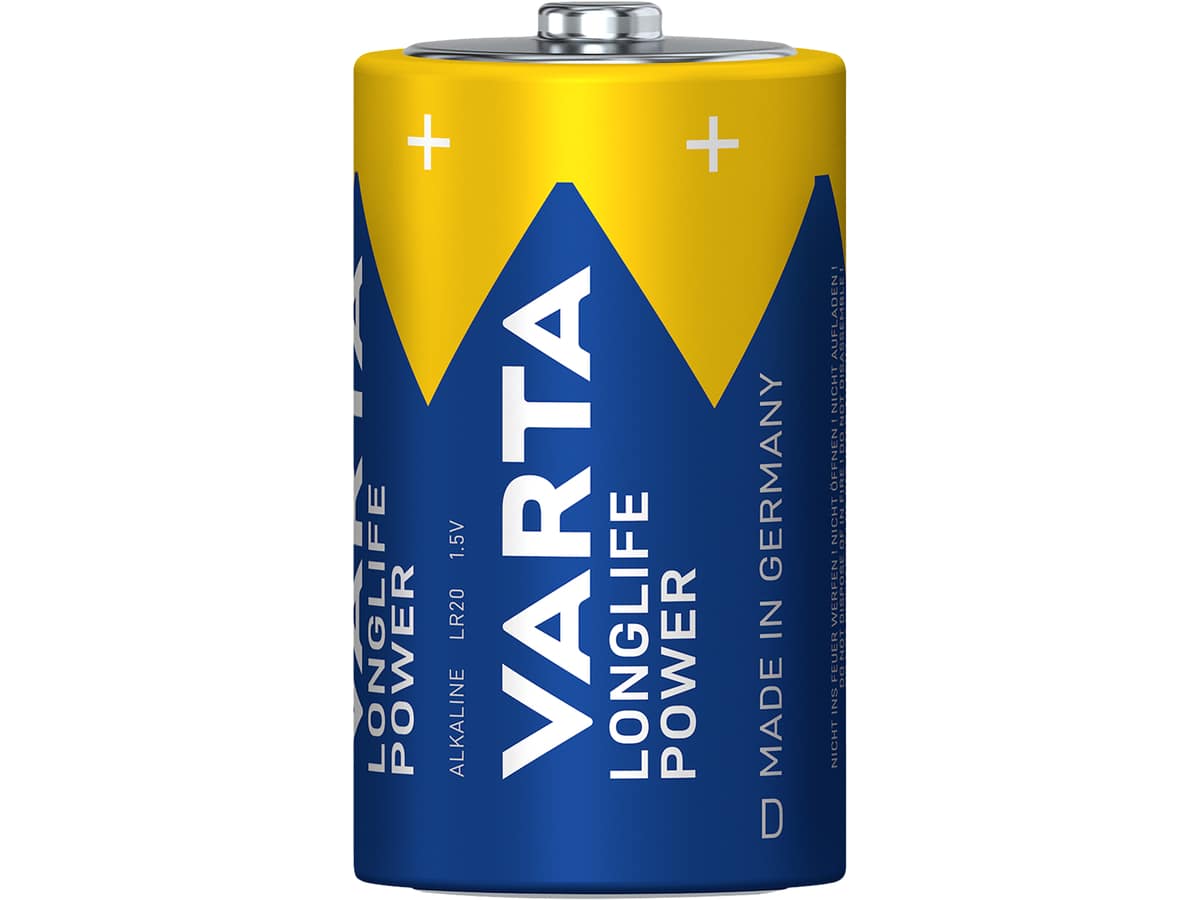 VARTA Mono-Batterie, LONGLIFE, Power, 1St. VARTA Mono-Batterie, LONGLIFE, Power, 1St. von Varta