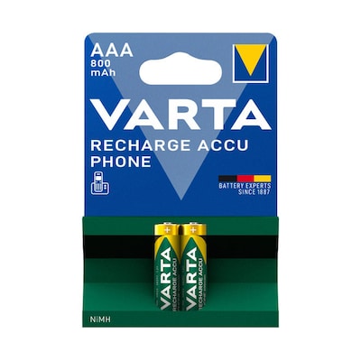 VARTA Phone Akku T398 Micro AAA HR3 2er Blister VARTA Phone Akku T398 Micro AAA HR3 2er Blister von VARTA AG
