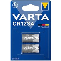 VARTA Professional Photo Lithium Batterie CR 123A 2er Blister von VARTA AG