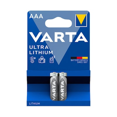 VARTA Professional Ultra Lithium Batterie Micro AAA FR03 2er Blister von VARTA AG