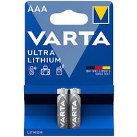 VARTA Professional Ultra Lithium Batterie Micro AAA FR03 2er Blister von VARTA AG