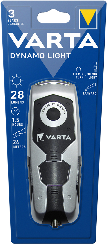 VARTA Taschenlampe , Dynamo light LED, von Varta