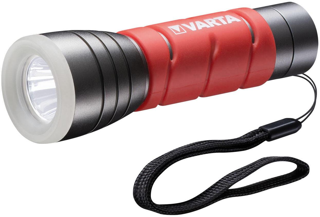 VARTA Taschenlampe 12.2 cm rot von Varta