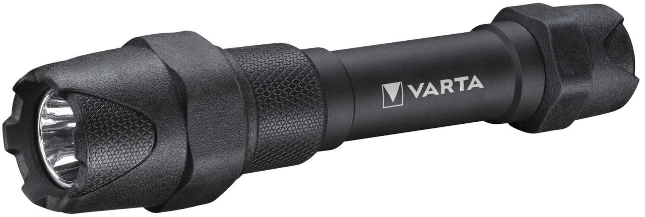 VARTA Taschenlampe 16.7 cm schwarz von Varta