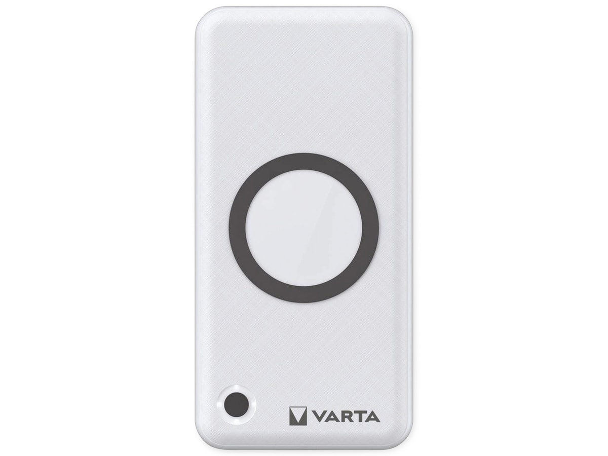 VARTA USB-Powerbank Wireless, 10.000mAh, mit Ladekabel von Varta