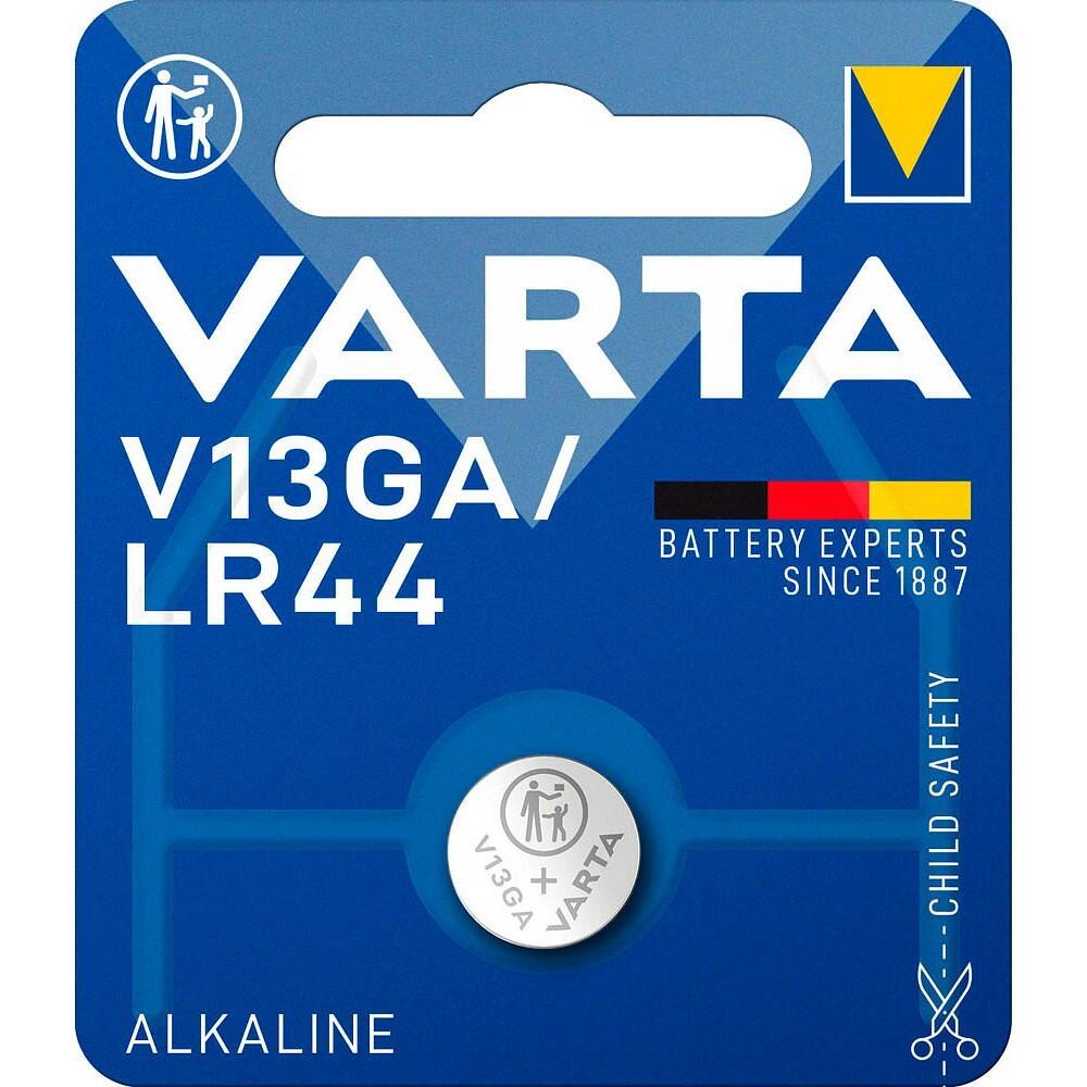 VARTA V13GA / LR44 Knopfzelle - 1,5 V - 125 mAh von Varta