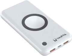 VARTA Wireless Power Bank 15000mAh + Ladekabel Leistungsstarkes 2-in-1 Produkt: Wireless Charger und Power Bank in einem! Mit den neuesten Technologie-Trends USB Tp C PD und Quick Charge 3.0 für maximale Ladegeschwindigkeit und Flexibilität. (57908101111) von Varta