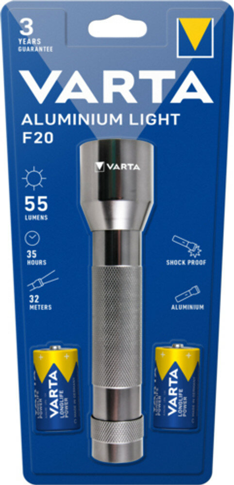 Varta 16607 101 421 Taschenlampe Aluminium Hand-Blinklicht LED Varta 16607 101 421 Taschenlampe Aluminium Hand-Blinklicht LED von Varta