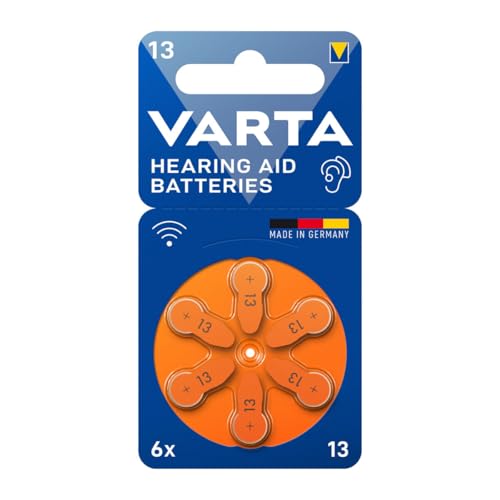 Varta 393552 Knopfbatterien für Hörgeräte V13 6 Stück Varta 393552 Knopfbatterien für Hörgeräte V13 6 Stück von VARTA