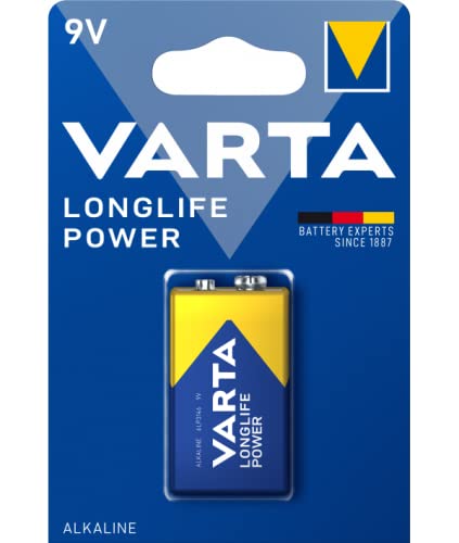 Varta 46826 6LR61/6LP3146/9V Block (4922) 9V Alkaline Mangan Batterie von VARTA