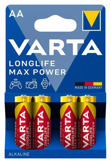 Varta 4706 Longlife Max Power Mignon AA Blist4 Varta 4706 Longlife Max Power Mignon AA Blist4 von Varta