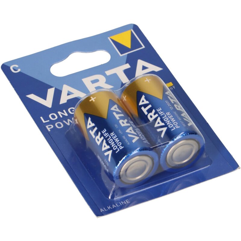 Varta 4914 Longlife Power Baby Batterie C 2er Blister LR14 Varta 4914 Longlife Power Baby Batterie C 2er Blister LR14 von Varta