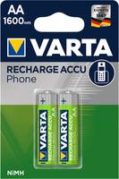 Varta Akku RECHARGE Phone AA HR6 1600mAh 2St. Varta Akku RECHARGE Phone AA HR6 1600mAh 2St. von Varta