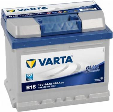 Varta Autobatterie Blue Dynamic B18 12 V 44 Ah ETN 544 402 044 T1 Zellanlegung 0 (544402044 3132) von Varta