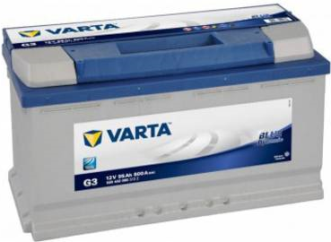 Varta Autobatterie Blue Dynamic G3 12 V 95 Ah ETN 595 402 080 T1 Zellanlegung 0 (595402080 3132) von Varta