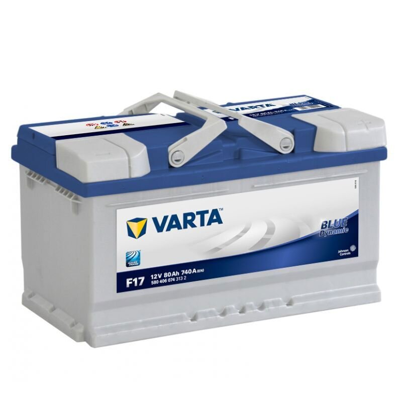 Varta BLUE Dynamic 580 406 074 3132 F17 12Volt 80Ah 740A/EN Starterbatterie von Varta