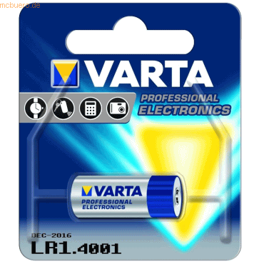 Varta Batterie Professional Electronics Lady 1,5V LR1 von Varta