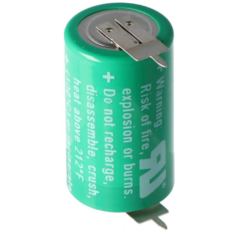 Varta CR1/2AA Lithium Batterie 6127 mit 1er Print Lötfahne von Varta