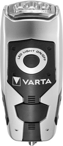 Varta Dynamo Light LED Taschenlampe dynamobetrieben 28lm 1h 150g von Varta