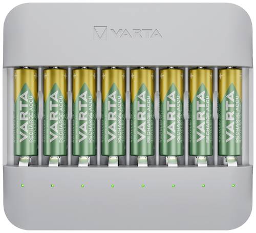Varta Eco Charger Multi Rundzellen-Ladegerät NiMH Micro (AAA), Mignon (AA) von Varta