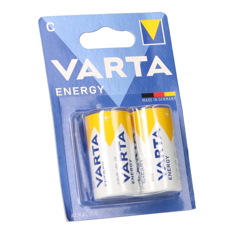 Varta Energy C Baby Batterie 1,5V AlMn 2er Blister von Varta