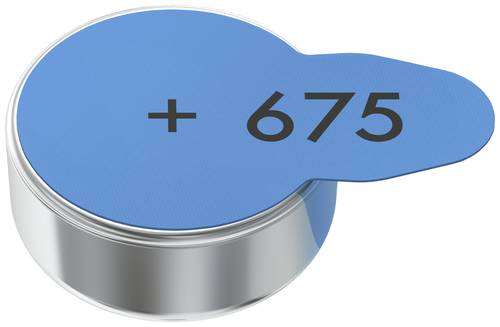 Varta Hearing Aid Batteries 675 Bli 6 Knopfzelle 1.4V 6St. Varta Hearing Aid Batteries 675 Bli 6 Knopfzelle 1.4V 6St. von Varta