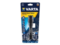 Varta Indestructible F20 Pro, Hand-Blinklicht, Schwarz, Aluminium, 9 m, IP67, LED von Varta