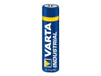 Varta Industrial AAA, Einwegbatterie, AAA, Alkali, 1,5 V, 4 Stück(e), Blau von Varta