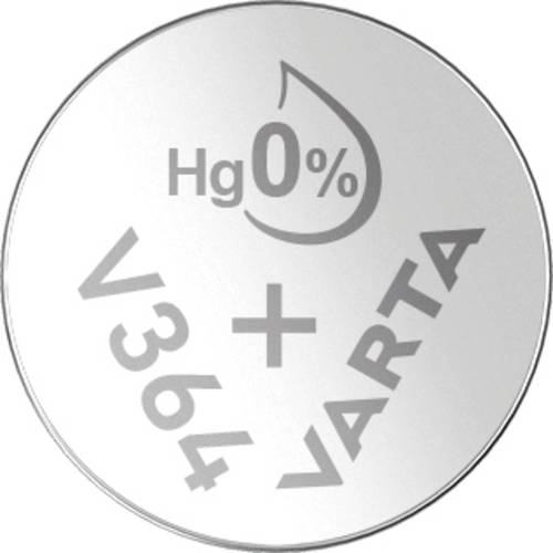 Varta Knopfzelle 364 1.55V 17 mAh Silberoxid SILVER Coin V364/SR60 Bli 1 von Varta