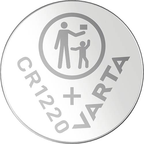 Varta Knopfzelle CR 1220 3V 1 St. 35 mAh Lithium LITHIUM Coin CR1220 Bli 1 Varta Knopfzelle CR 1220 3V 1 St. 35 mAh Lithium LITHIUM Coin CR1220 Bli 1 von Varta