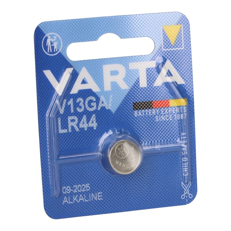 Varta Knopfzelle Electronics V 13 GA / A76 / LR 44 Alkaline 1,5 V 1er Blister von Varta