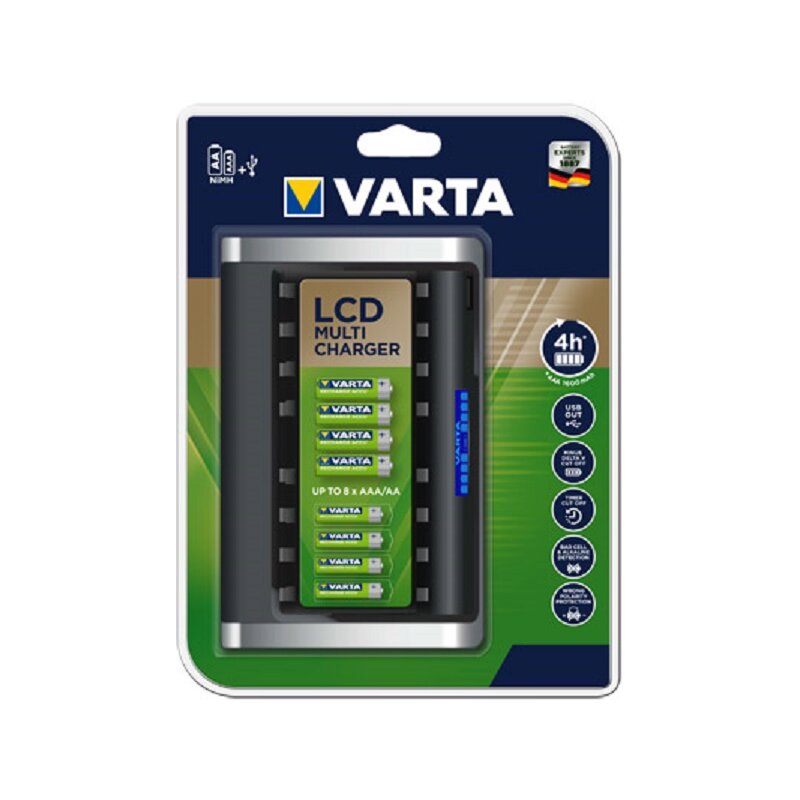 Varta LCD Multi Charger unbestückt Varta LCD Multi Charger unbestückt von Varta