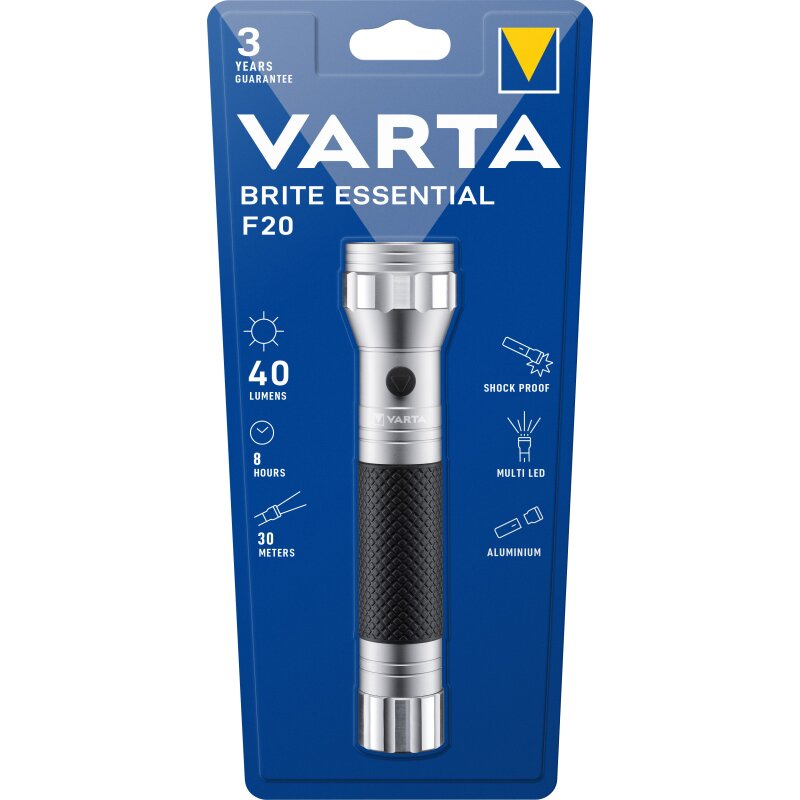 Varta LED Taschenlampe Brite Essential F20 Varta LED Taschenlampe Brite Essential F20 von Varta