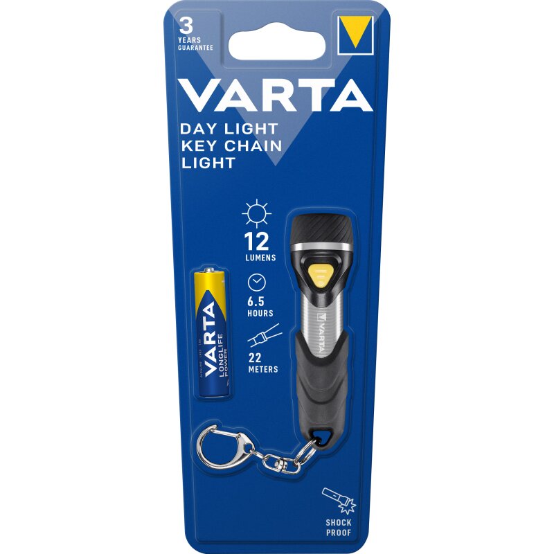 Varta LED Taschenlampe Day Light, Key Chain von Varta