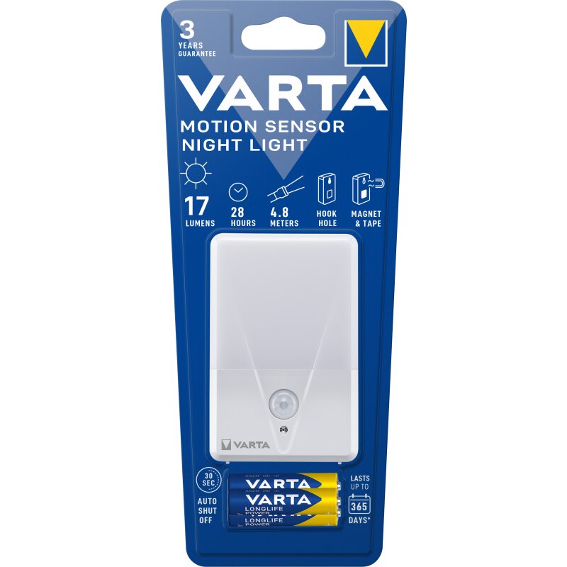 Varta LED Taschenlampe Motion Sensor, Night Light Varta LED Taschenlampe Motion Sensor, Night Light von Varta