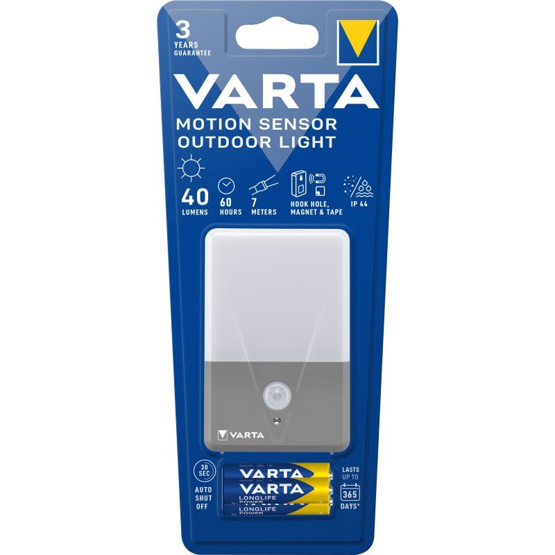 Varta LED Taschenlampe Motion Sensor, Outdoor Light Varta LED Taschenlampe Motion Sensor, Outdoor Light von Varta
